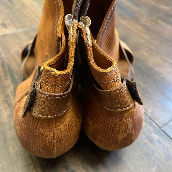 Leather bootie Sandal - Picture 4 of 7